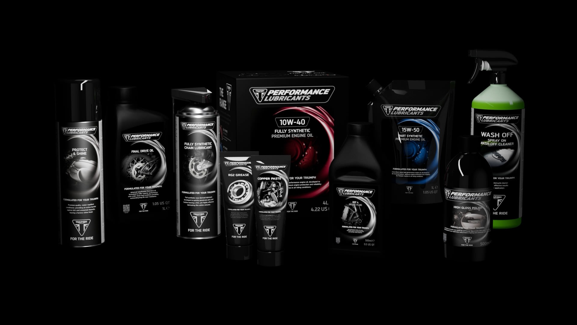 TRIUMPH SE ASOCIA CON FUCHS SILKOLENE PARA EL LANZAMIENTO EN 2024 DE LA EXCLUSIVA GAMA TRIUMPH PERFORMANCE LUBRICANTS