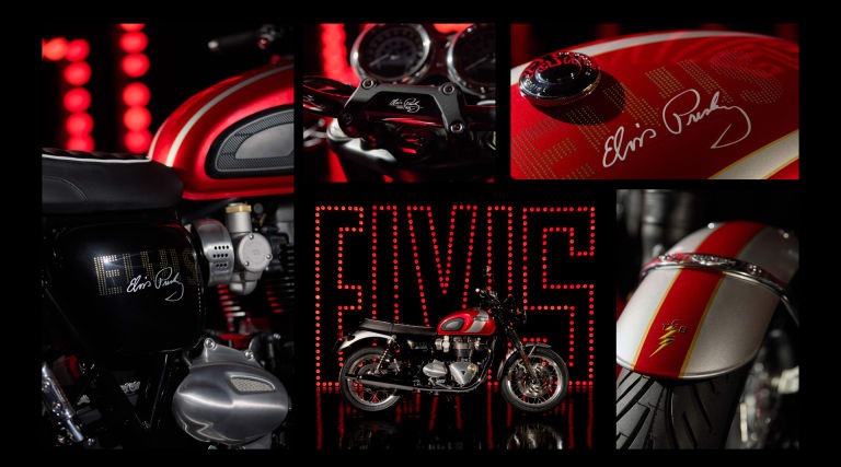 TRIUMPH PRESENTA LA BONNEVILLE T120 ELVIS PRESLEY LIMITED EDITION